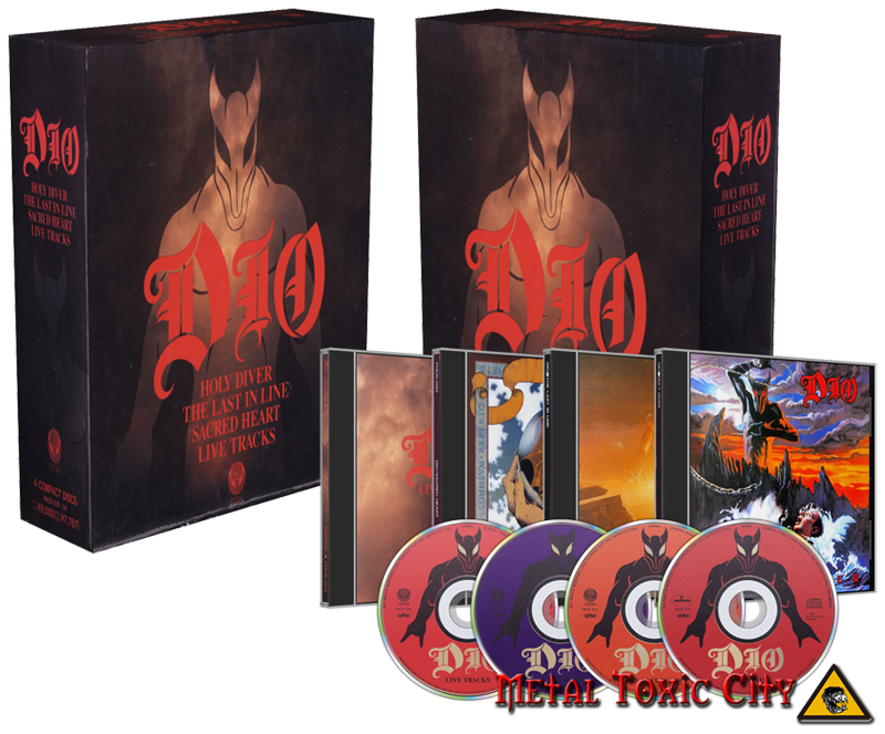 Dio (USA) • Dio Great Box (1991) [4 CDs Box Set Limited Edition Japan